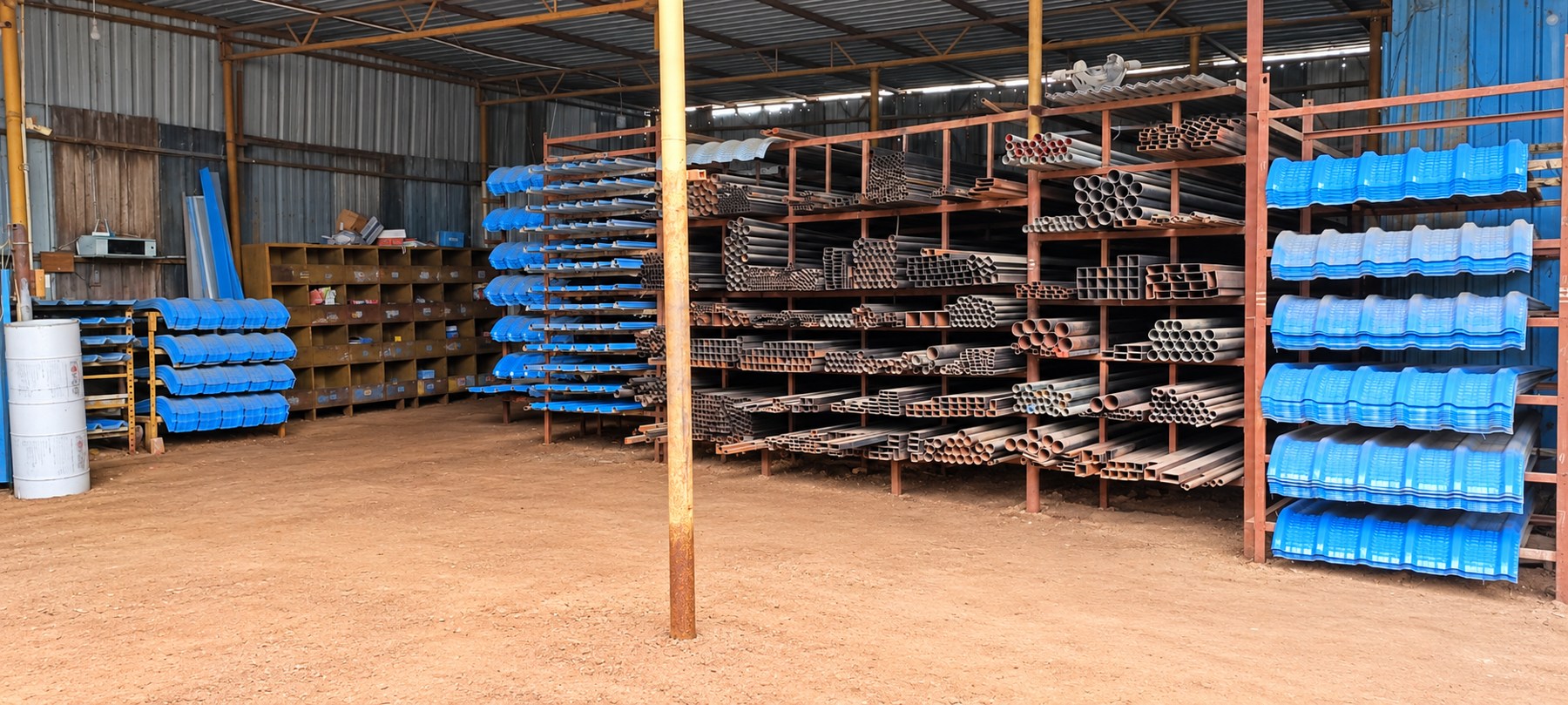 Chennai Steels stock and shop, photograph 1