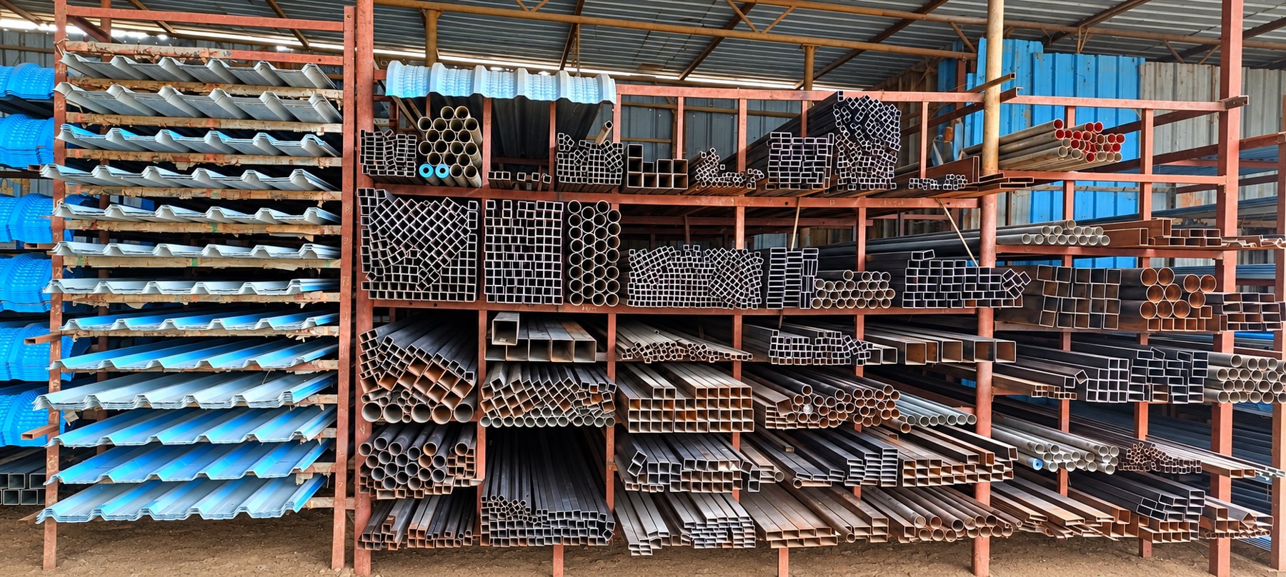 Chennai Steels stock and shop, photograph 2
